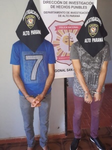 Diego Vian Vogel y Luan Roloff Palombit fueron detenidos durante allanamientos. 