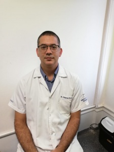 Dr. Federico Fretes, procurador de órganos del Hospital de Clínicas.